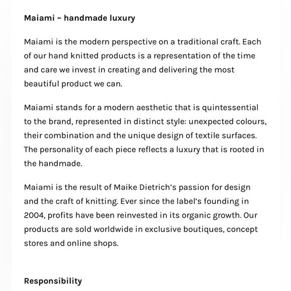 Maiami Mohair Big Open Knit Cardigan Gradient Fade - Picture 8 of 8